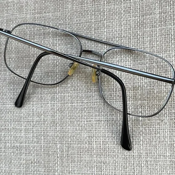 Timberland Men Eyeglasses Frame Gunmetal Tone Metal Glasses 145 P506 - Picture 4 of 12